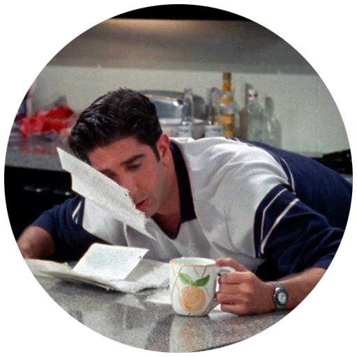 Morning Coffee sticker
