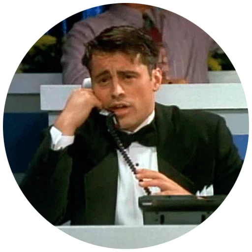 On The Phone sticker