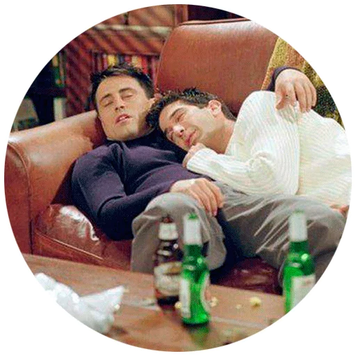 Passed Out sticker