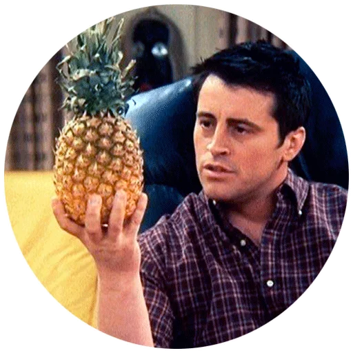 Pineapple sticker