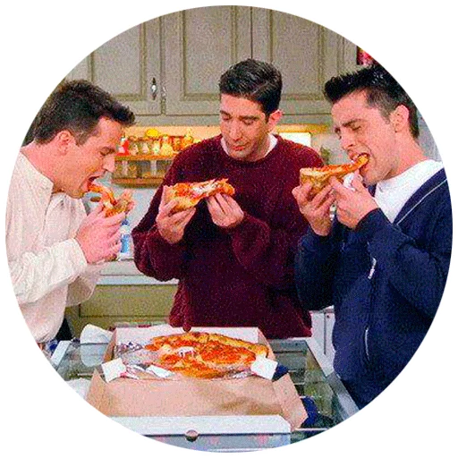 Pizza Party sticker