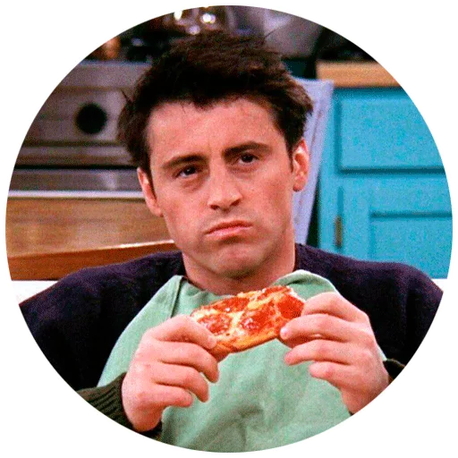 Pizza sticker