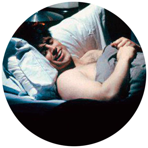 Still In Bed sticker