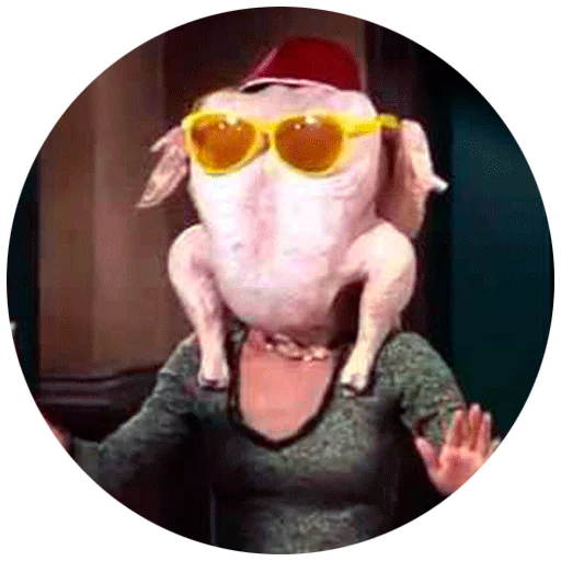Turkey Head sticker