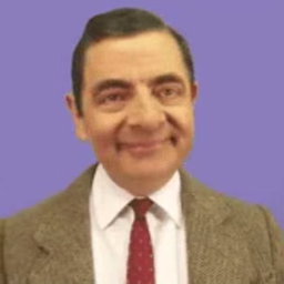 Mr Bean, cheesy grin