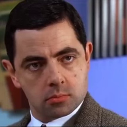 Mr Bean, deadpan