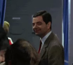 Mr Bean, excuse me