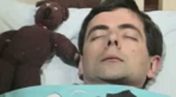 Mr Bean, falling