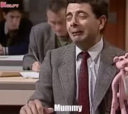 Mr Bean, mummy