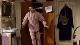 Mr Bean, pyjamas