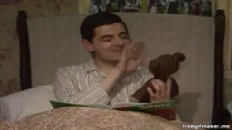 Mr Bean, sitting comfortably