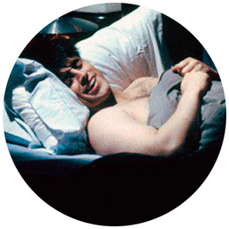 Still In Bed sticker