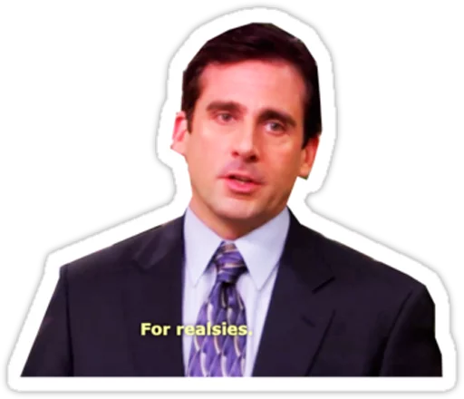 Michael saying for realsies